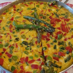 Frittata aux asperges