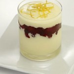 Parfaits au citron et aux bleuets